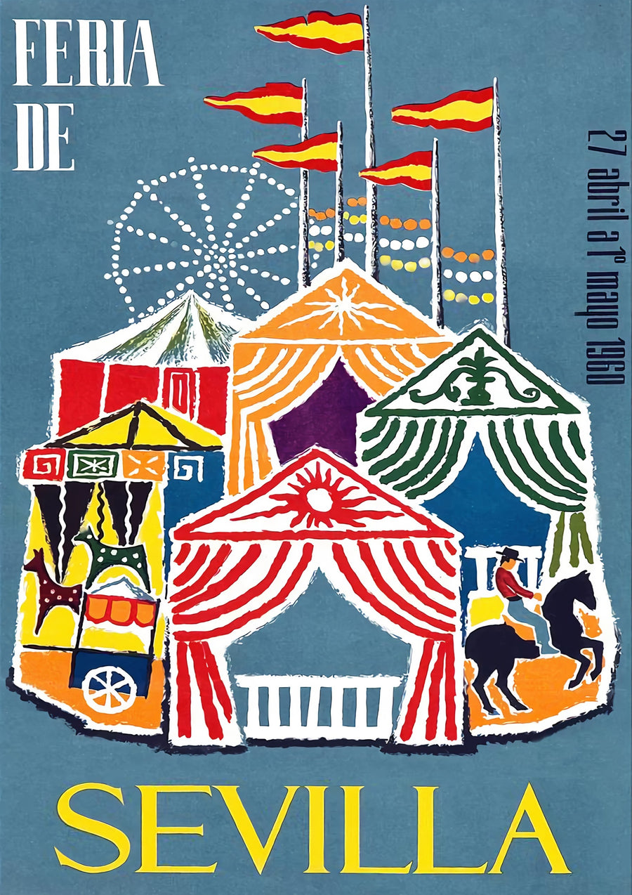 1960 Séville Espagne - Print only