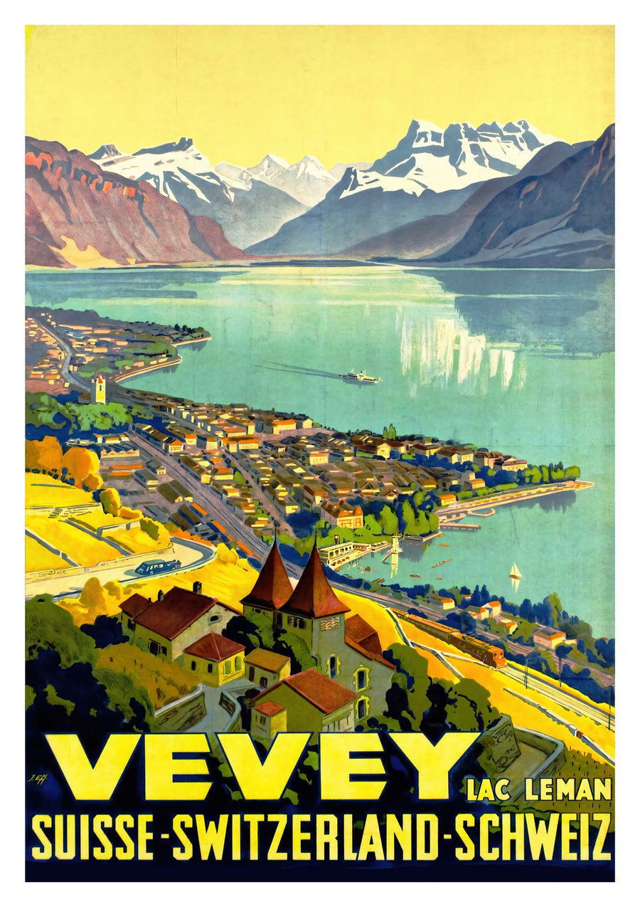 Vevey, Suisse - Print only