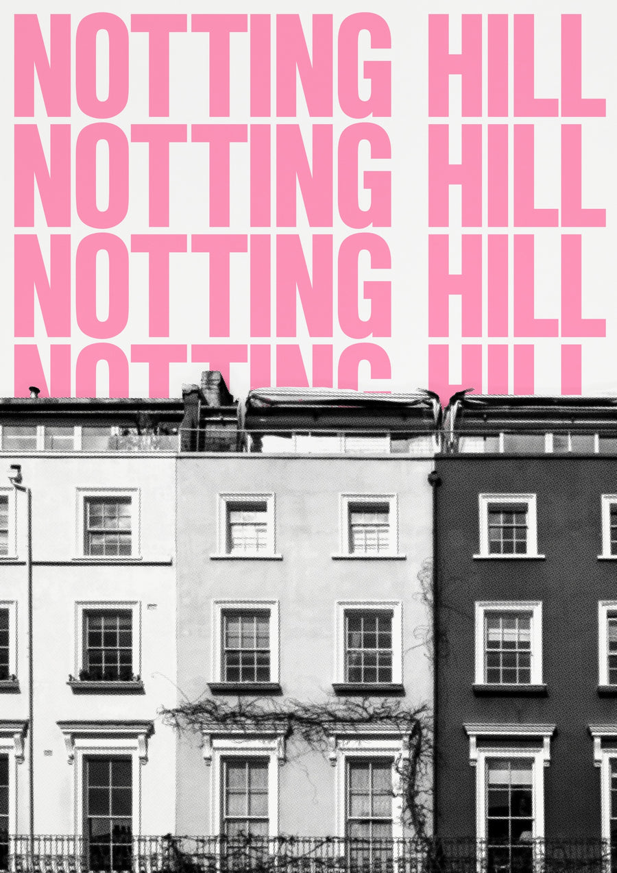 Notting Hill, Londres - Print only