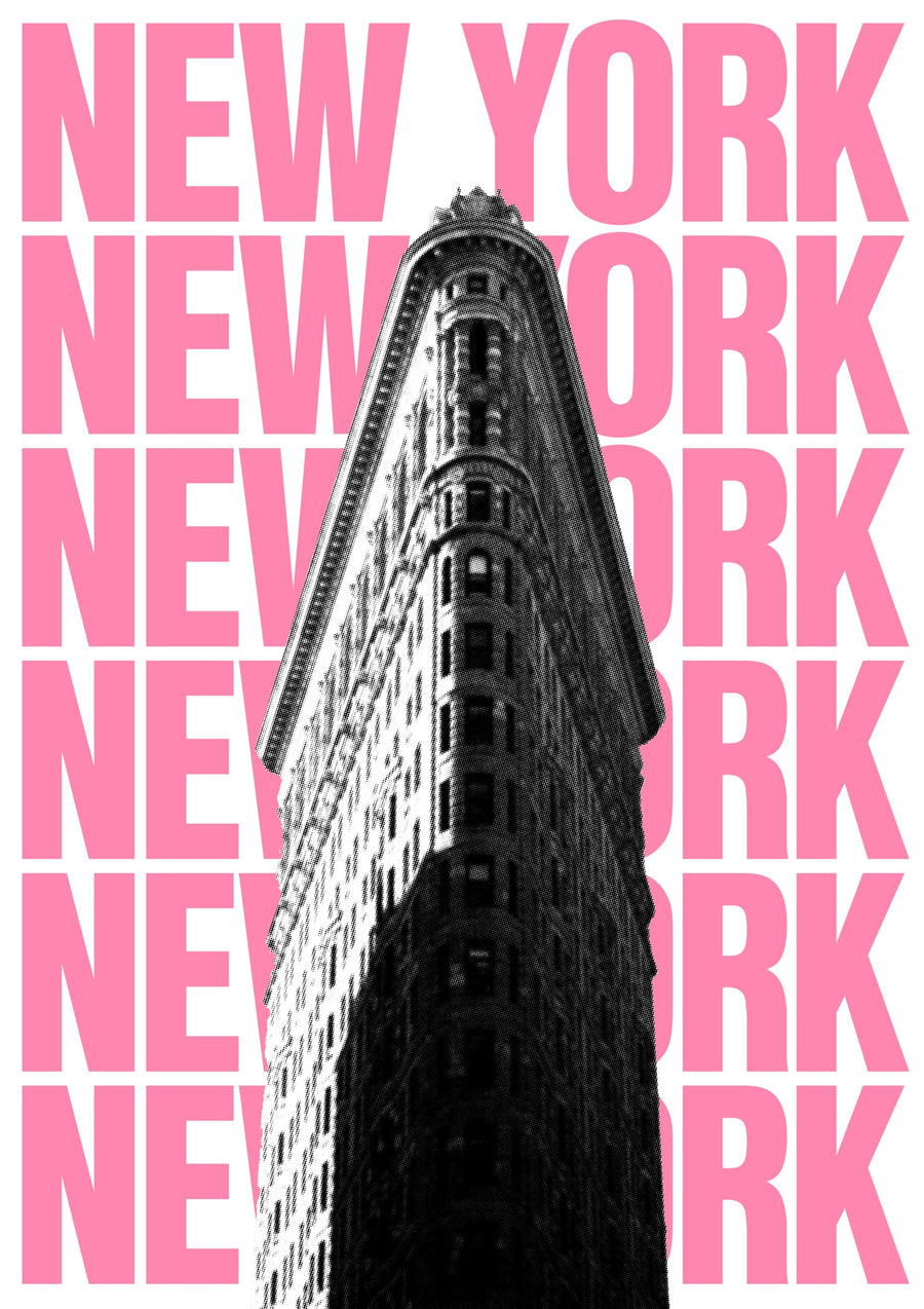 Flat Iron Building, New York - Print only