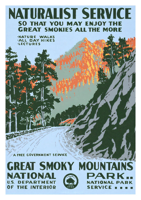 Grandes montagnes fumées