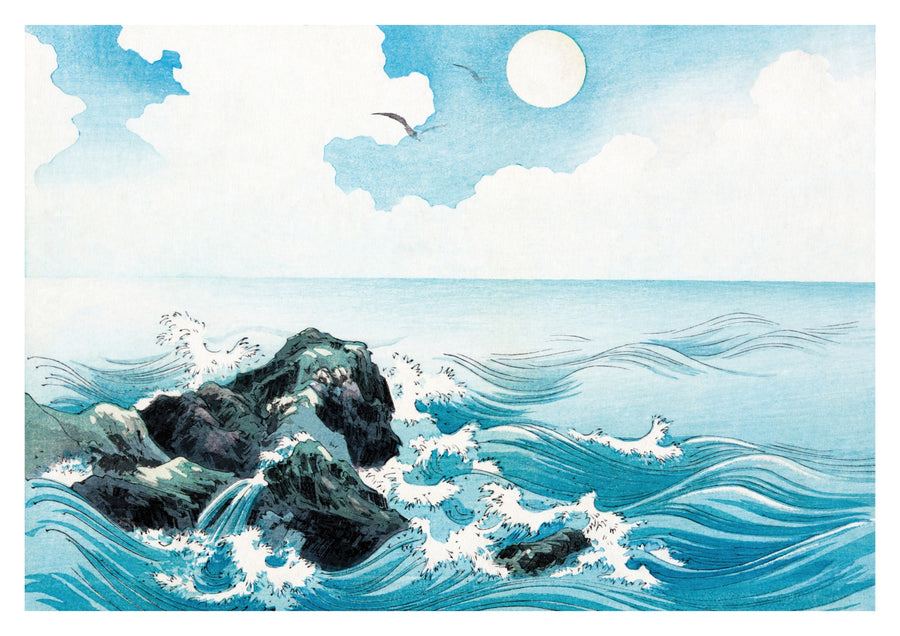 Oceaangolf bij Kojima-eiland - Print only