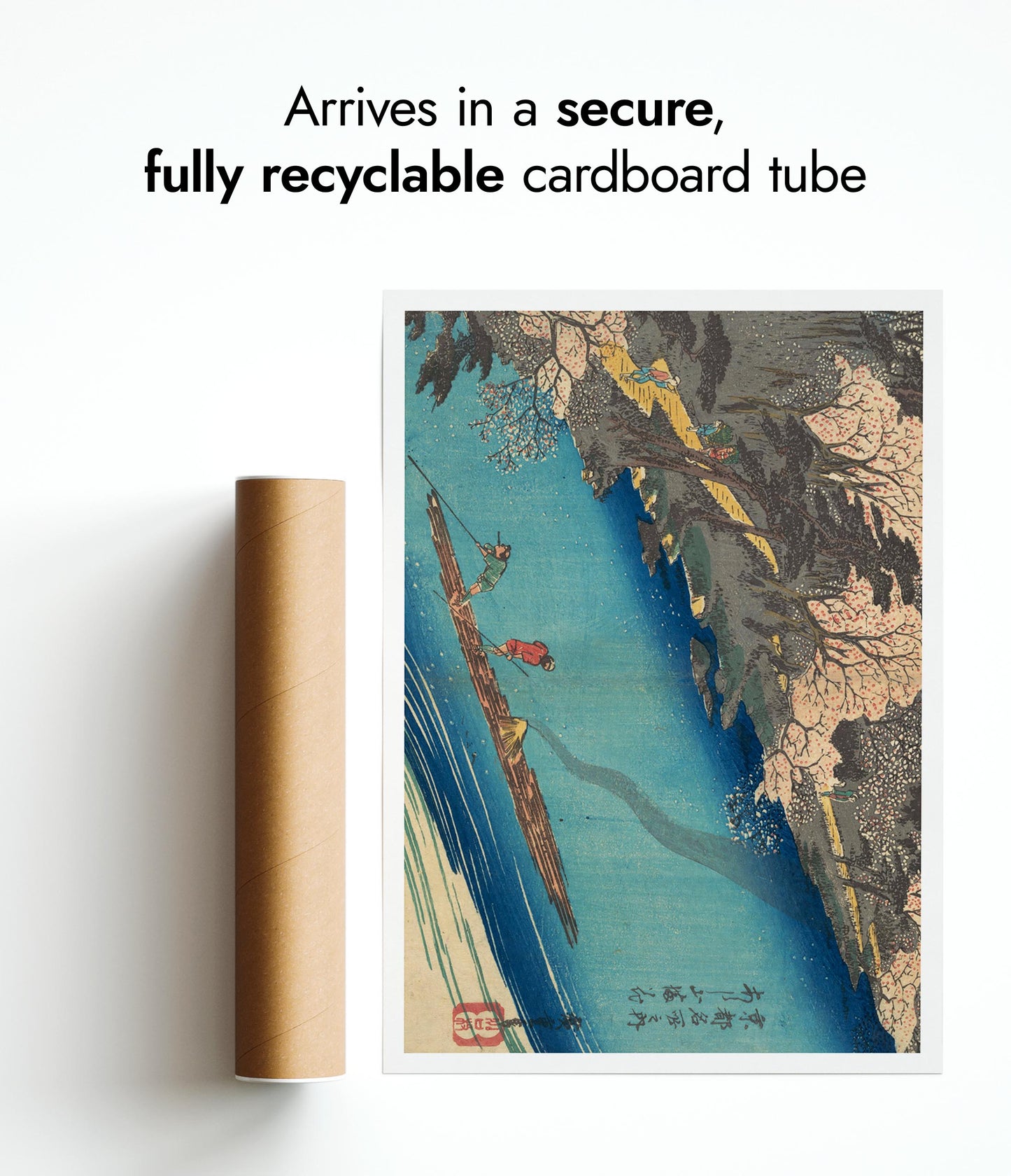 Volle bloei in Arashiyama aan de Oi-rivier