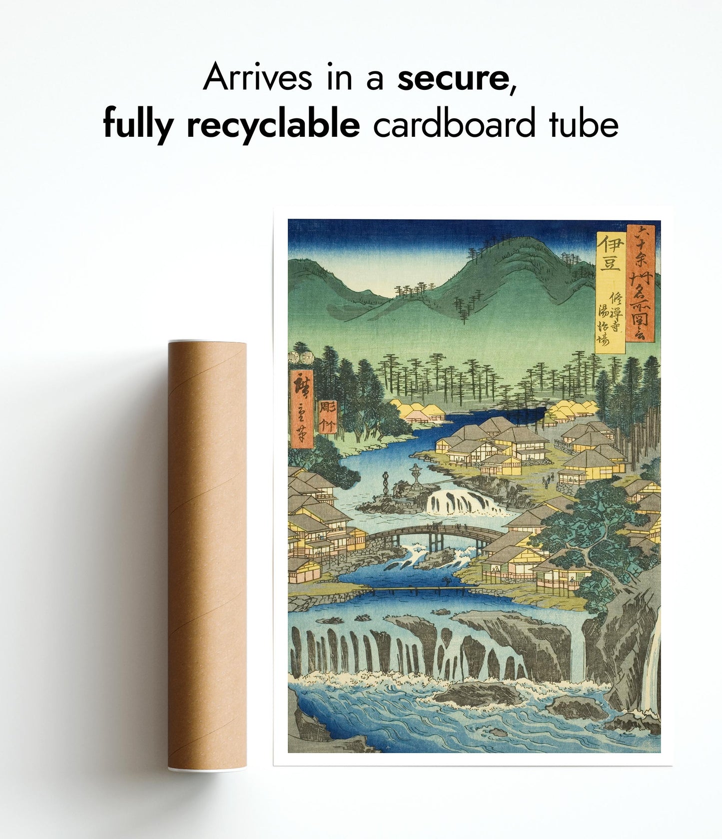 Hot Springs of the Shuzen Temple in Izu Province