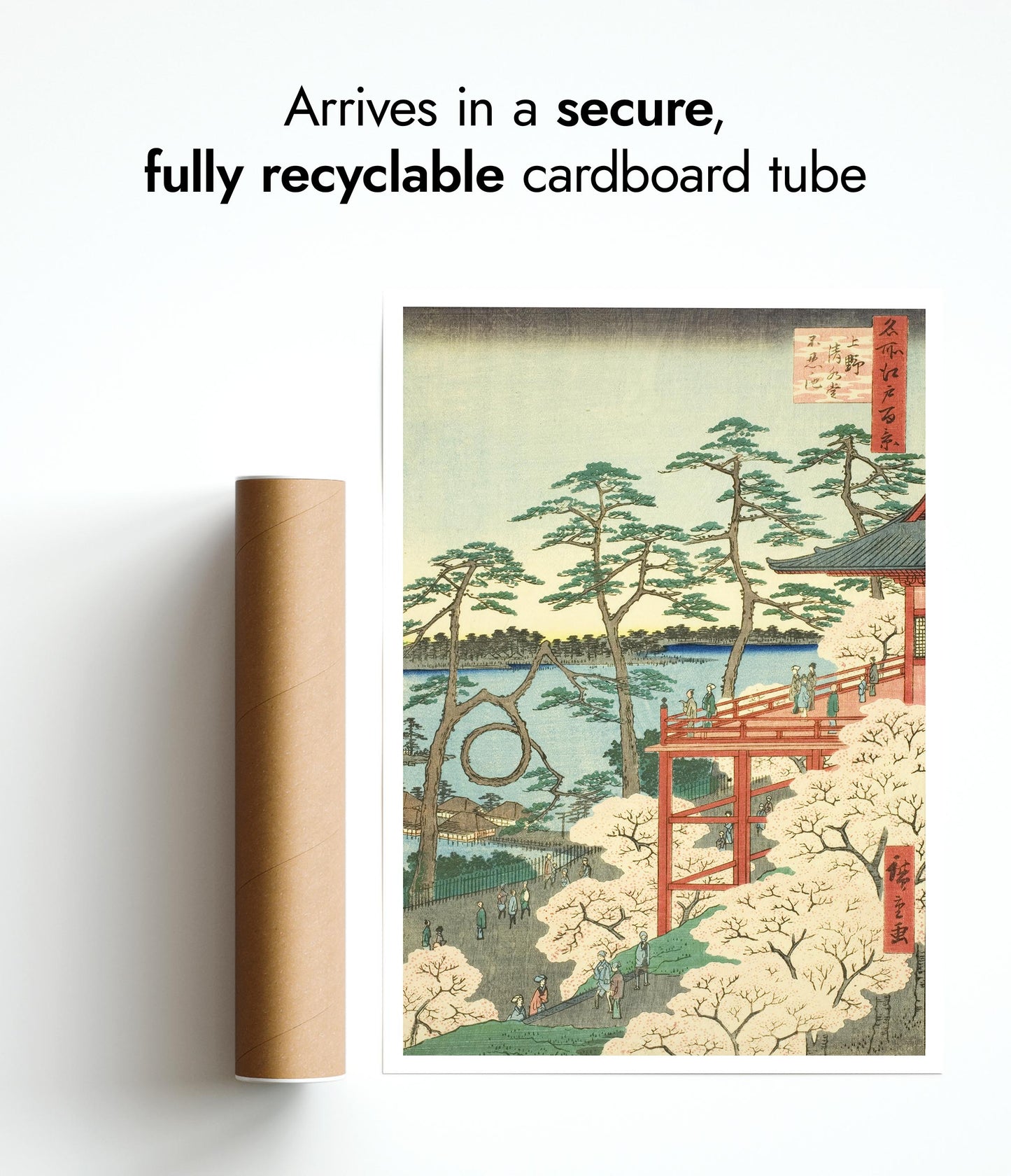 Kiyomizu Hal en Shinobazu-ven bij Ueno