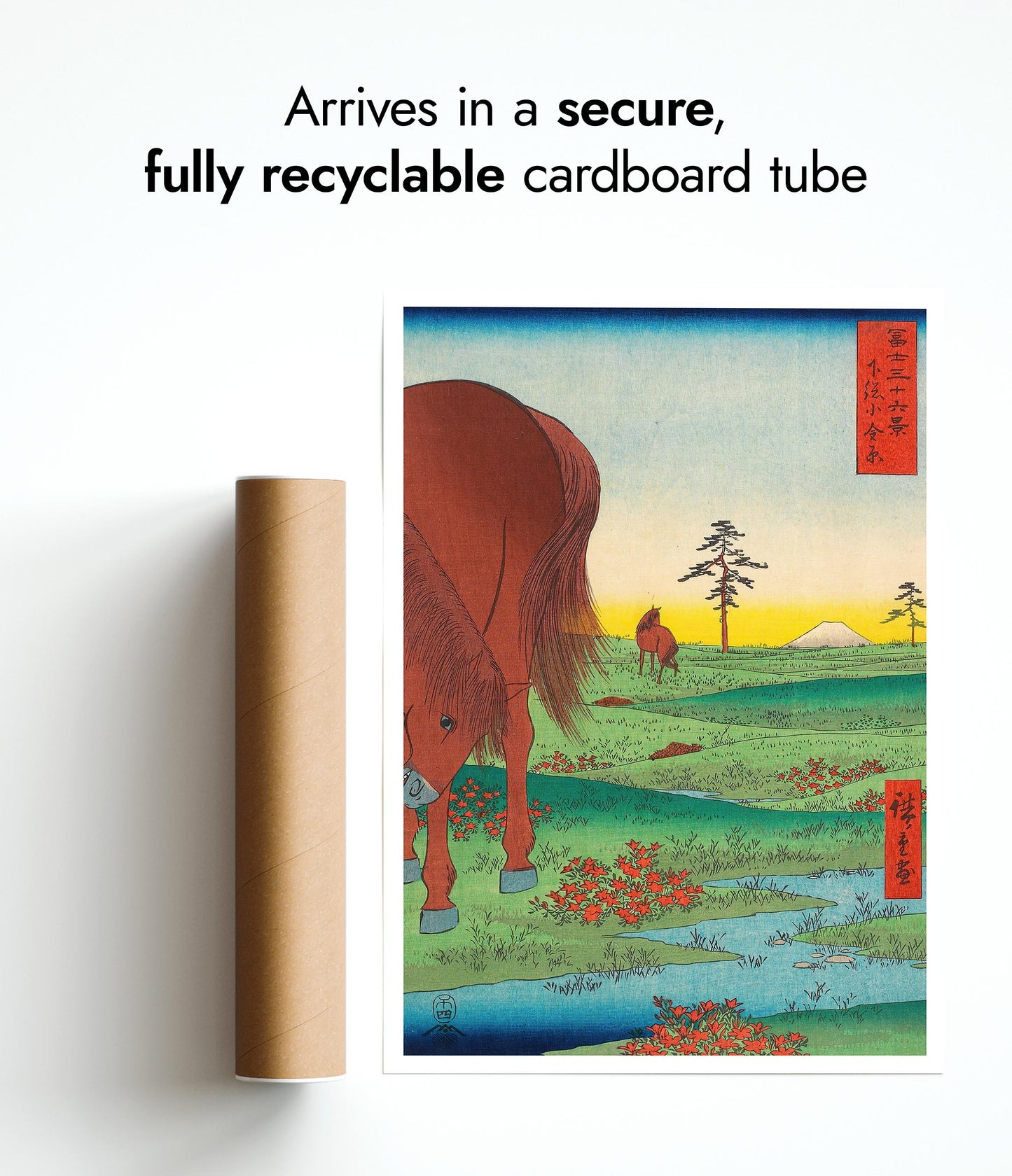 Kogane Plain in Shimosa Province