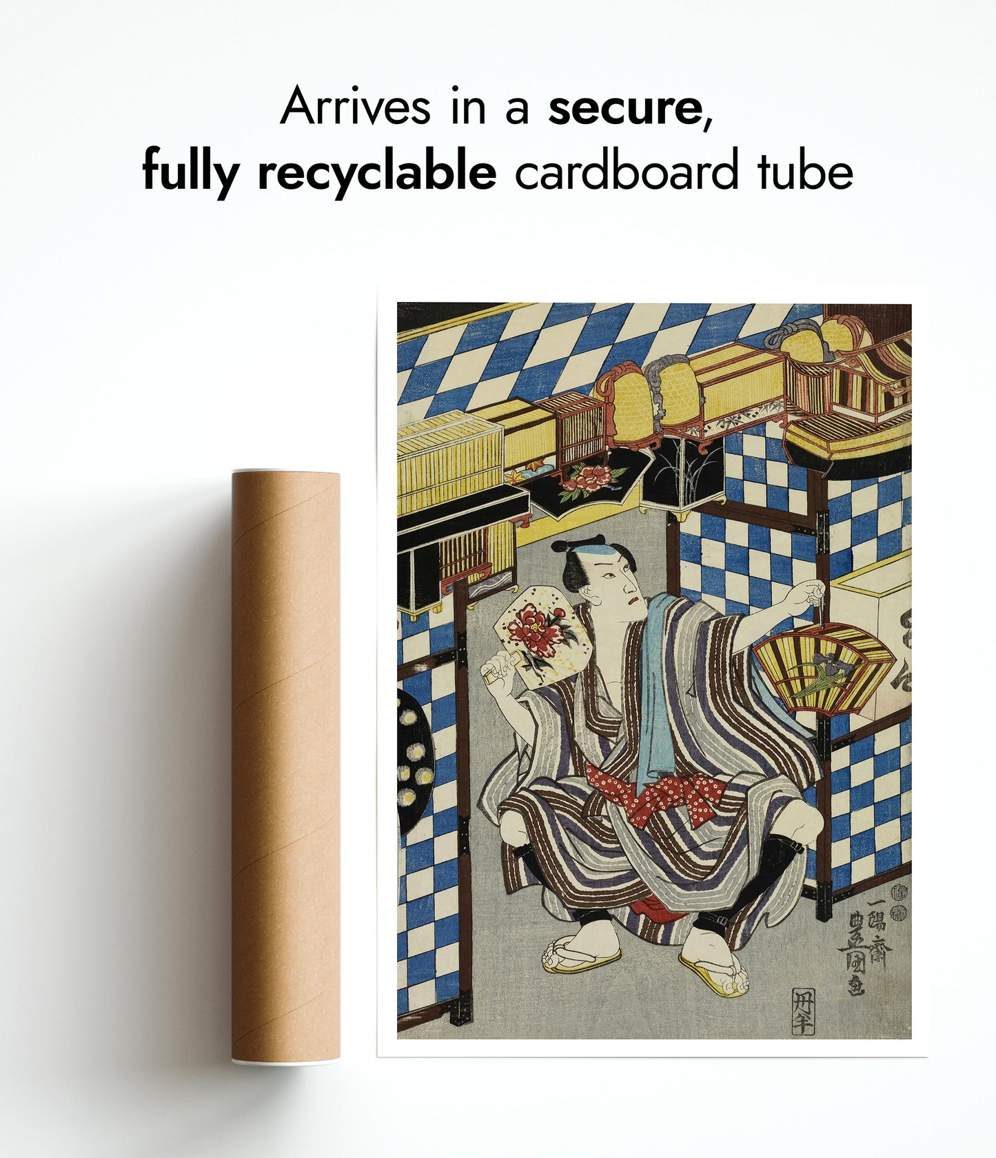 Insect Seller, Ichikawa Danjuro VIII