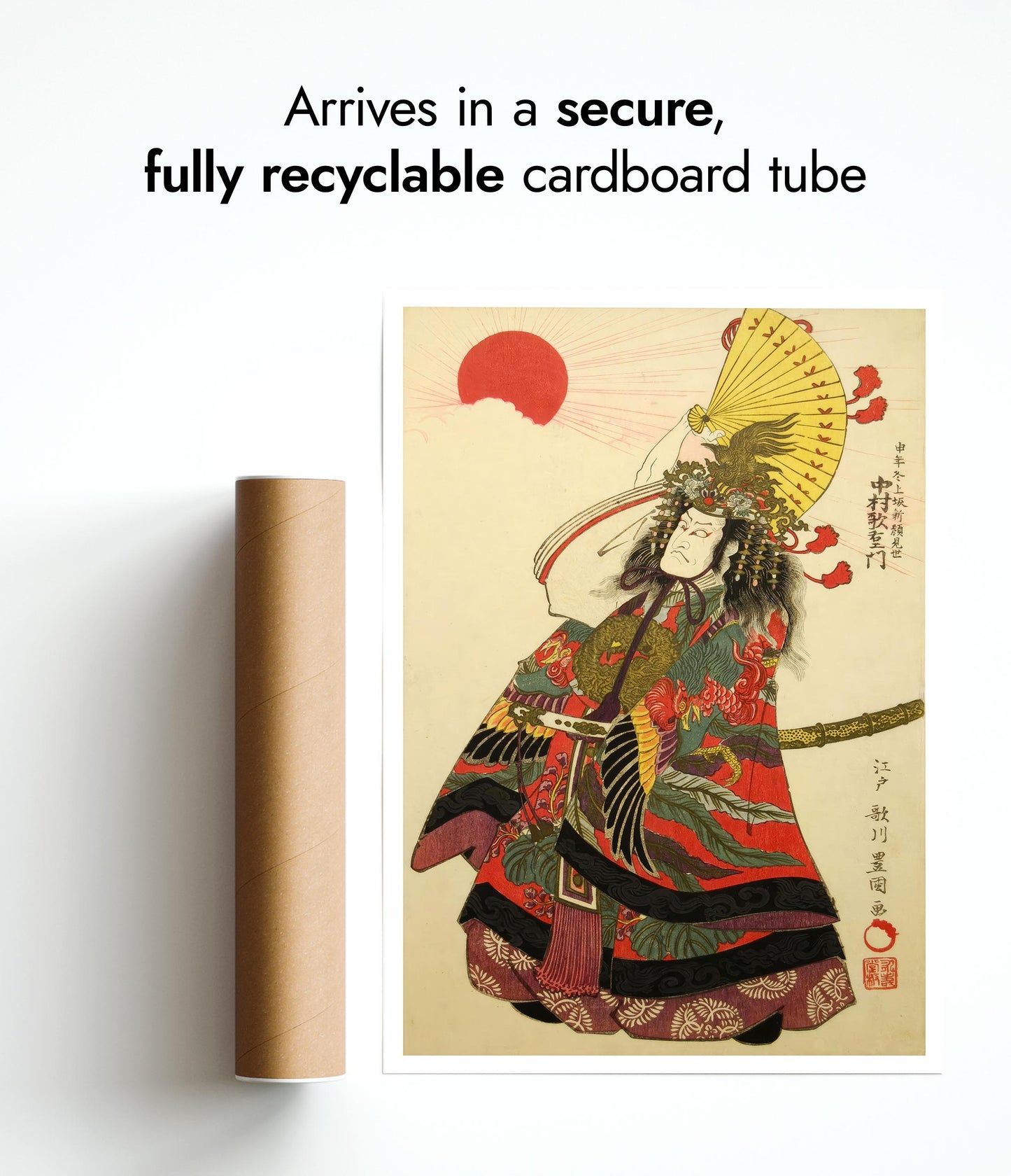 Nakamura Utaemon III som Taira no Kiyomori