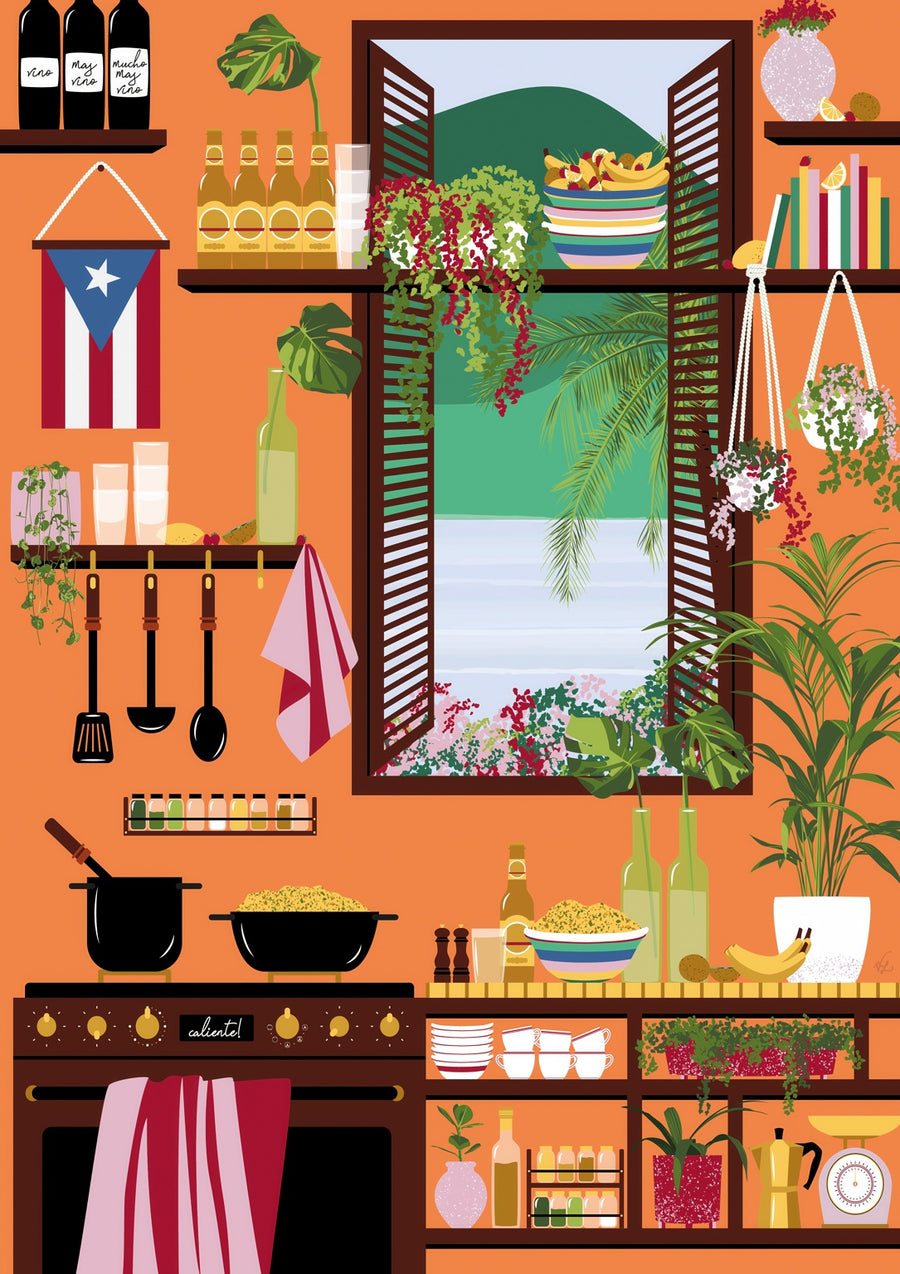 San Juan Kitchen - Print only