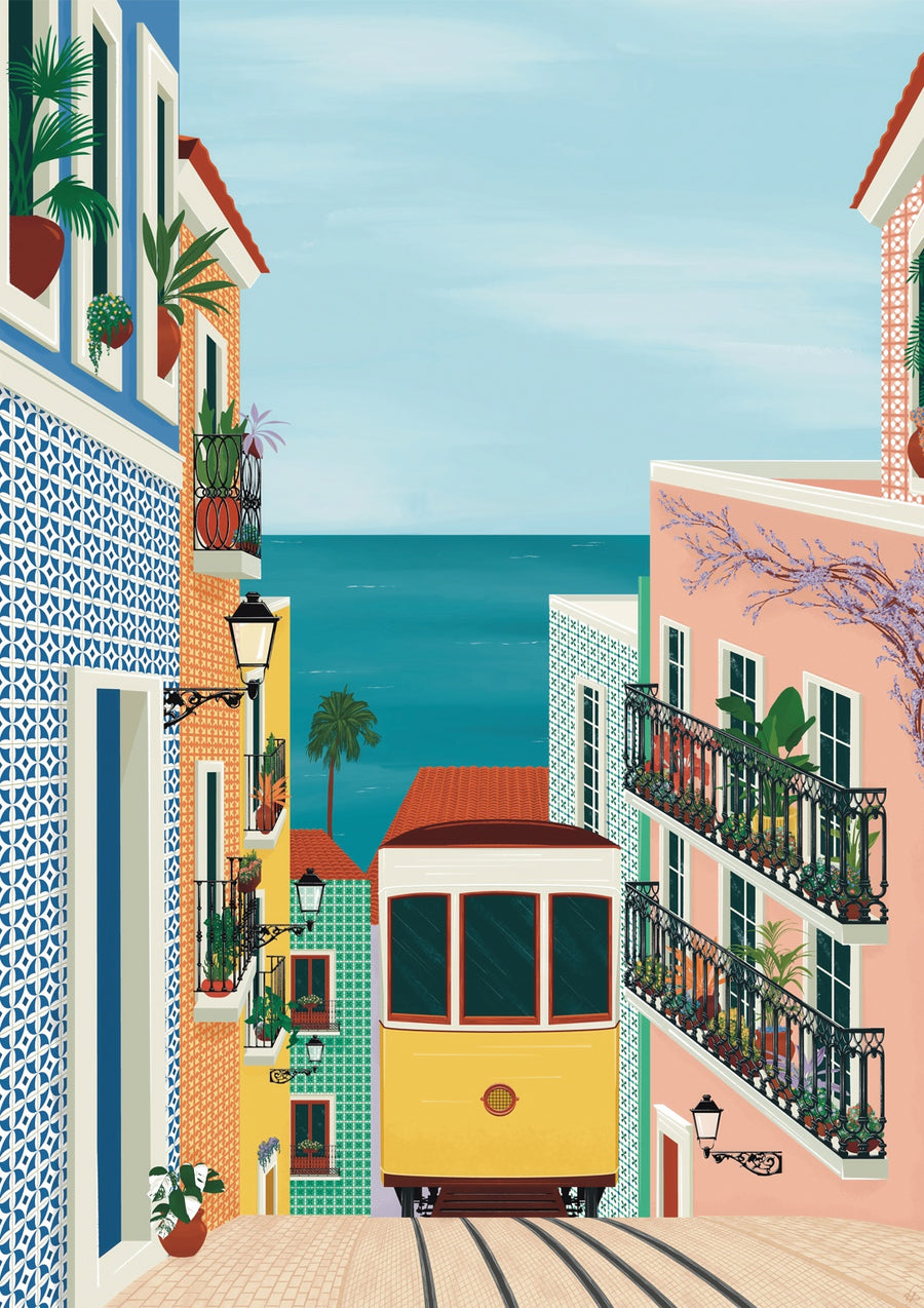 Lisbon Tram - Print only