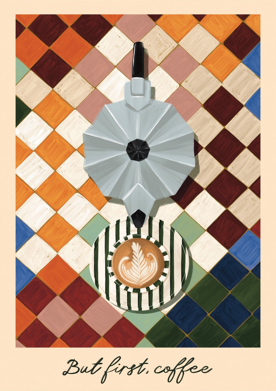 But First, Coffee - Print only