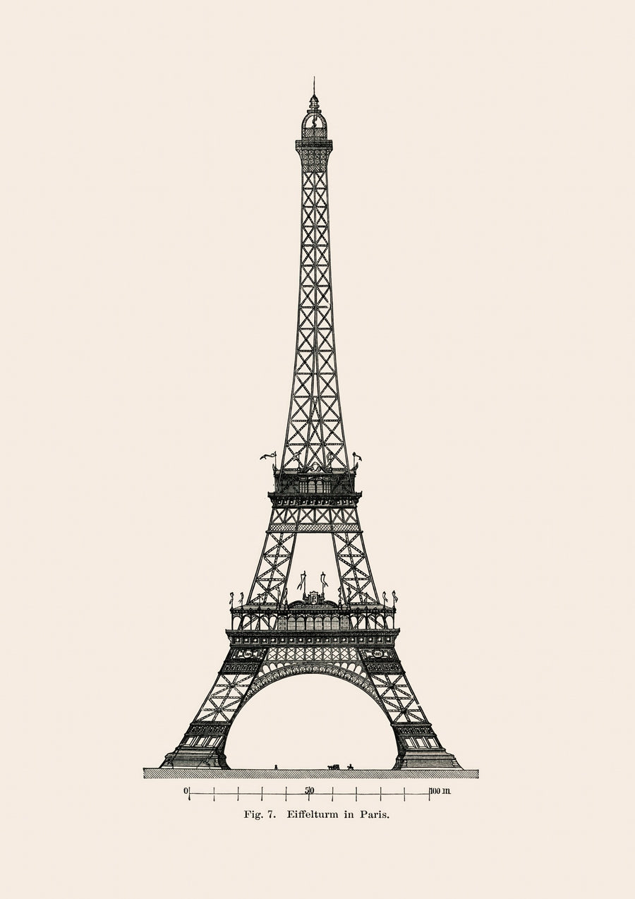 Eiffeltoren, Parijs - Print only