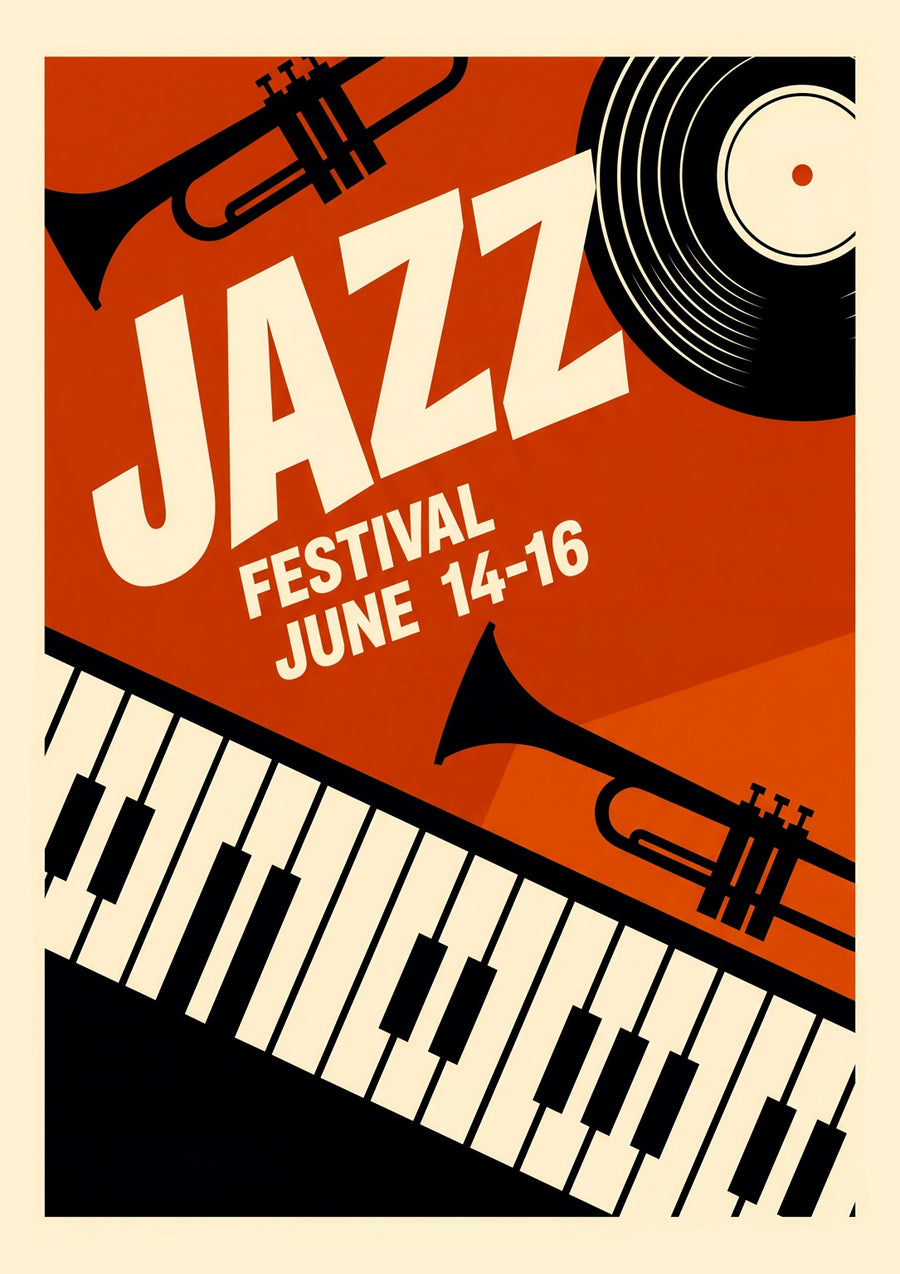 Jazz Festival - Print only