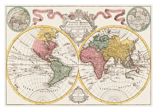 Une carte du monde entier