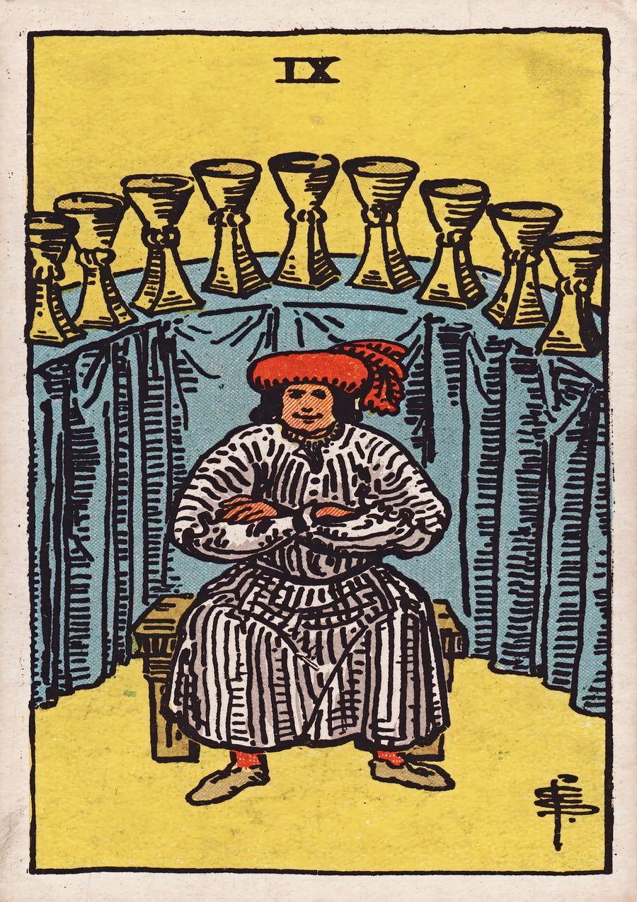 Nine Of Cups - Print only