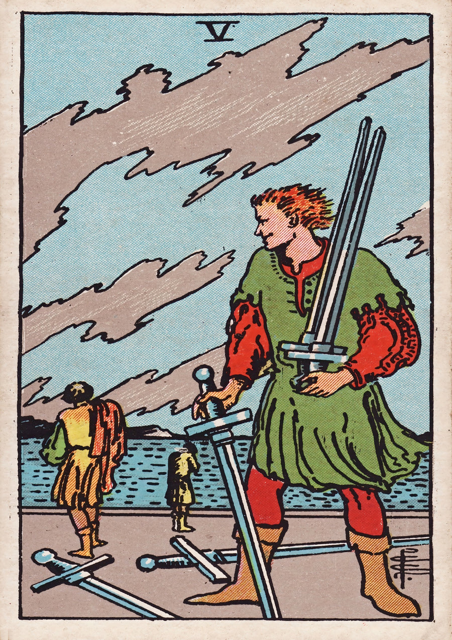 Five of Swords - Print only