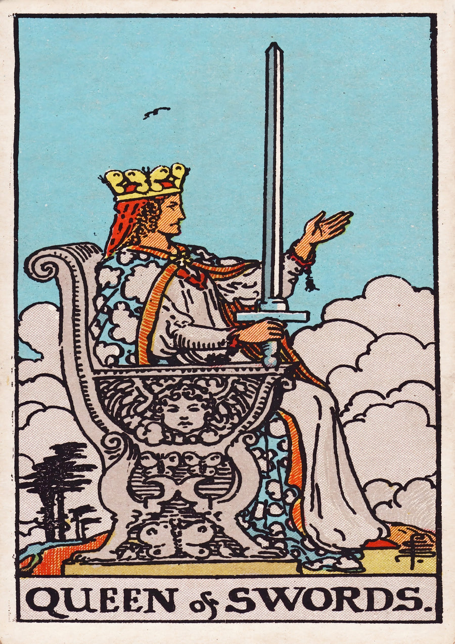 Queen of Swords - Print only