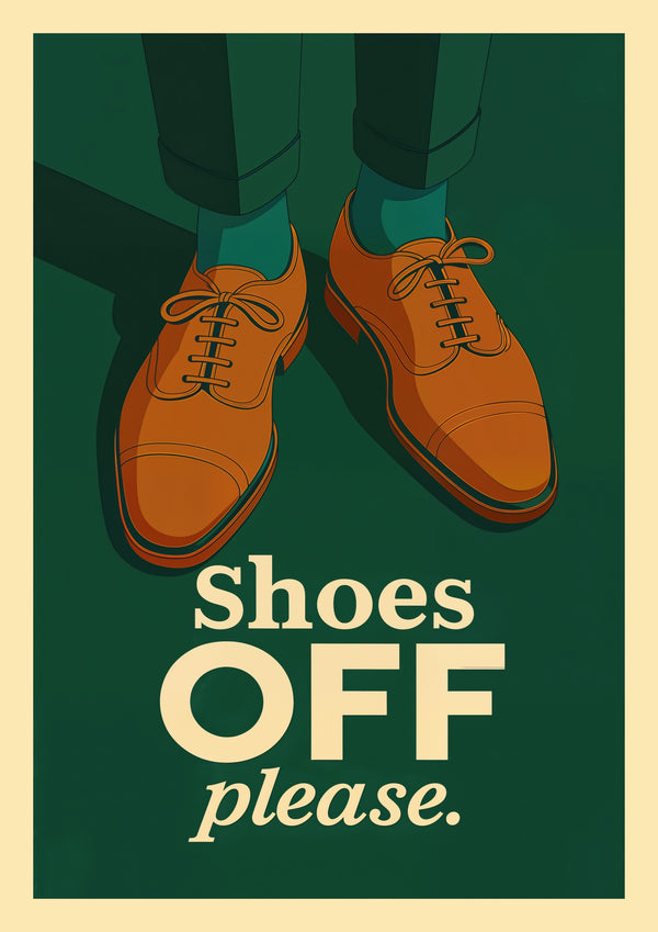 Shoes Off Please