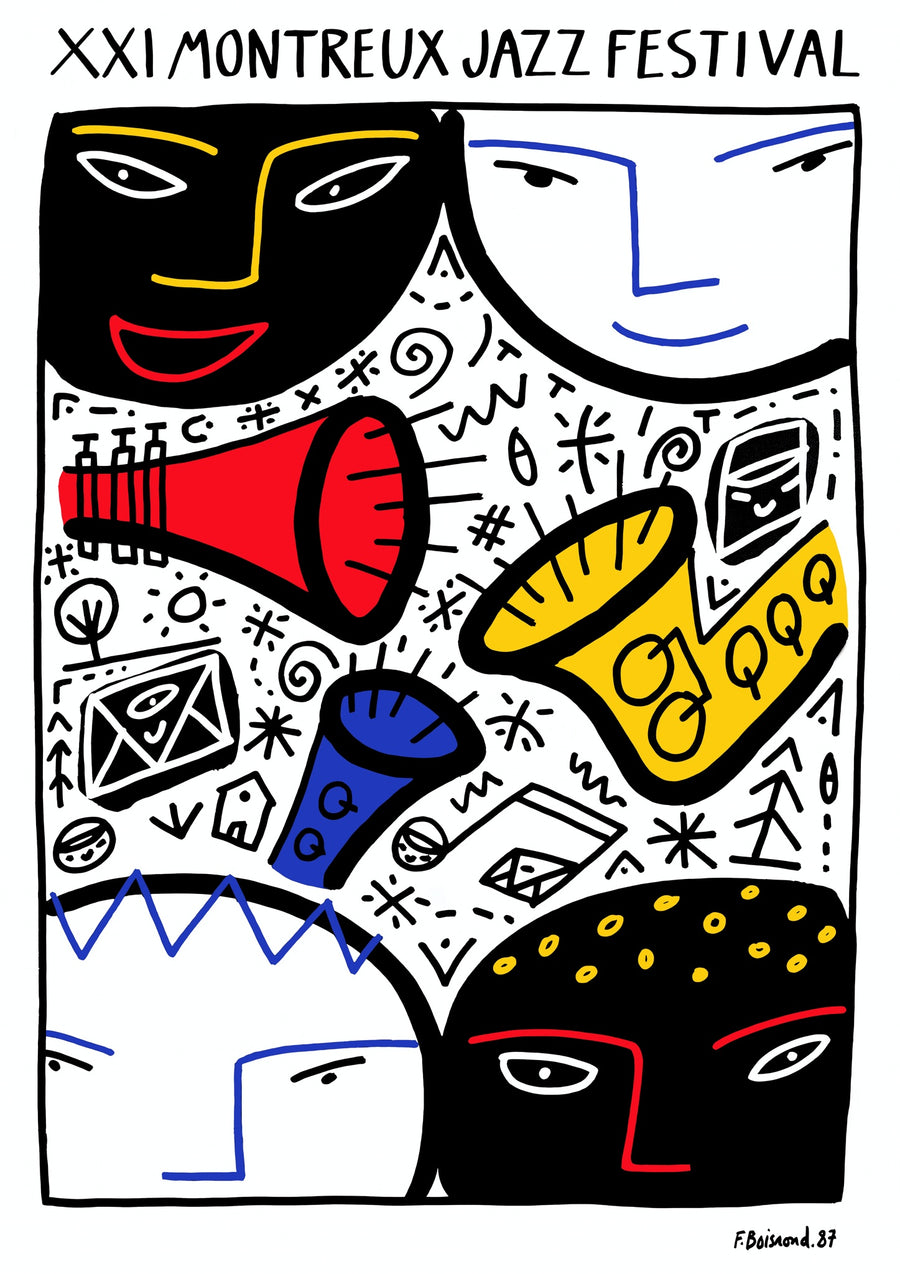 Montreux Jazz Festival 1987 - Print only