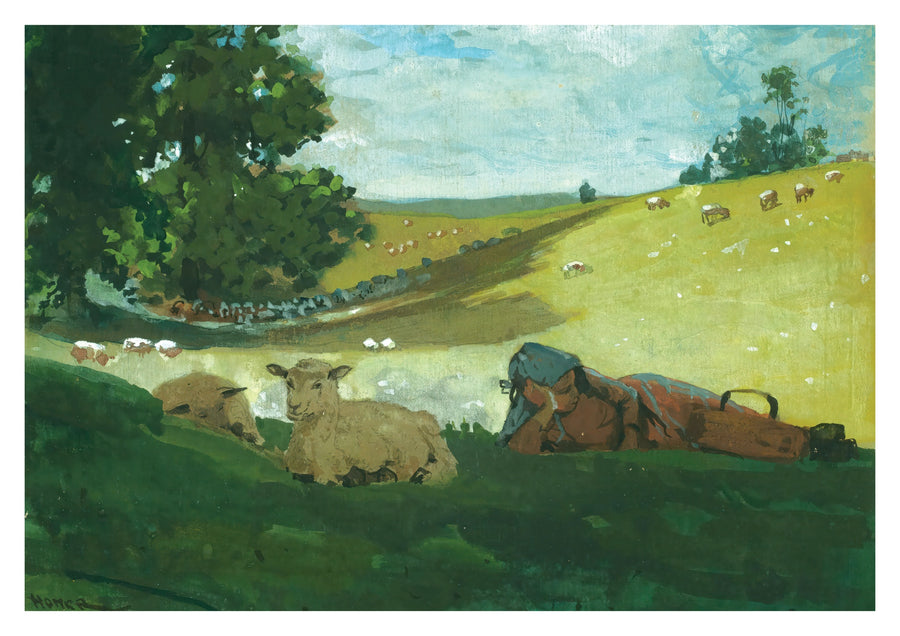 Après-midi chaud - Print only