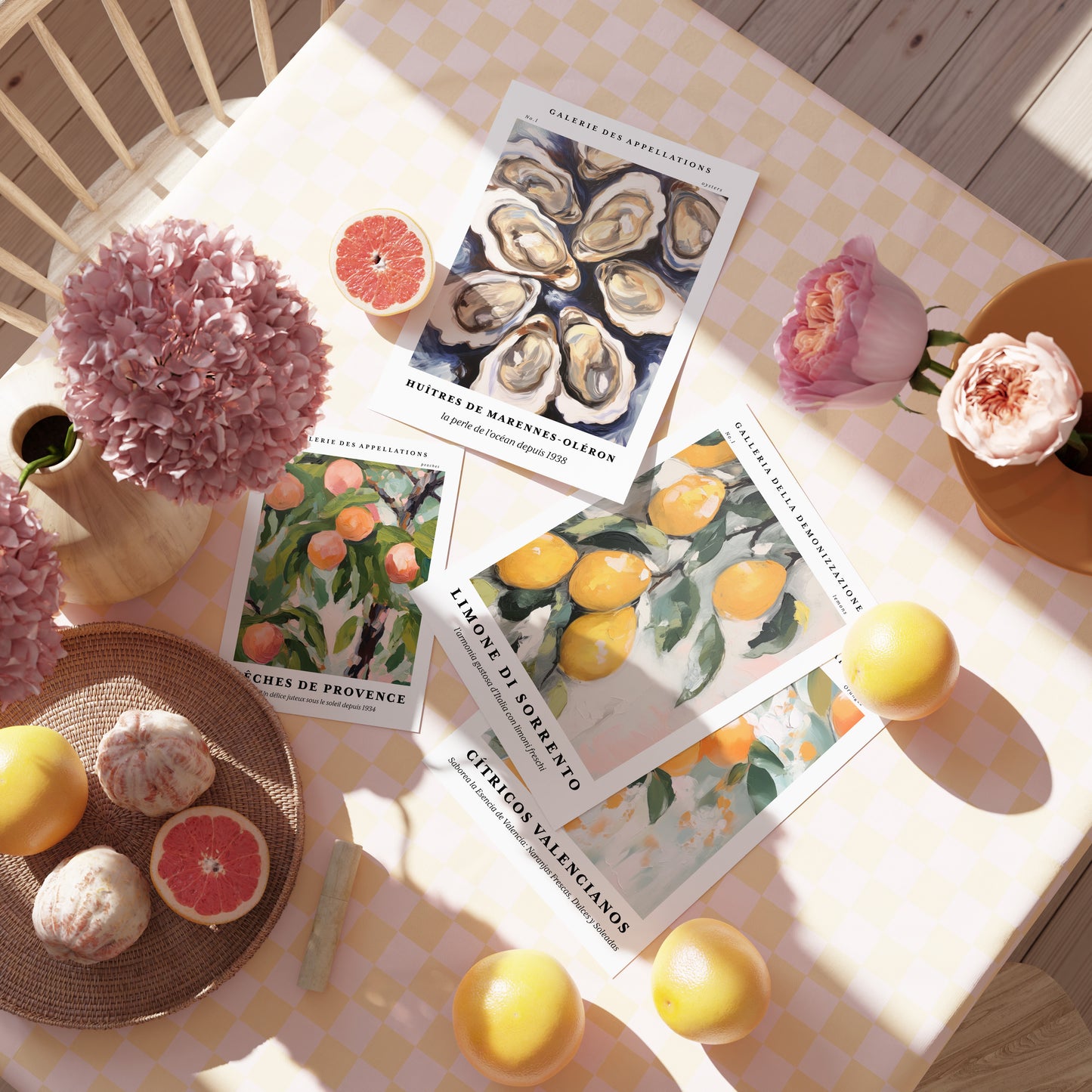 Sommer-Appellationen-Galeriewand