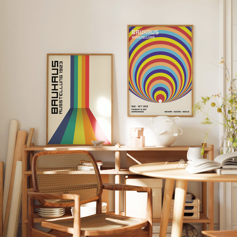 Bauhaus Regenbogen Duo