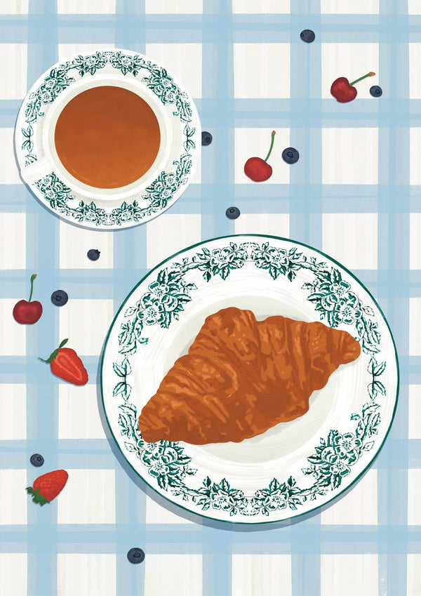 Croissant by Vero Illustrates