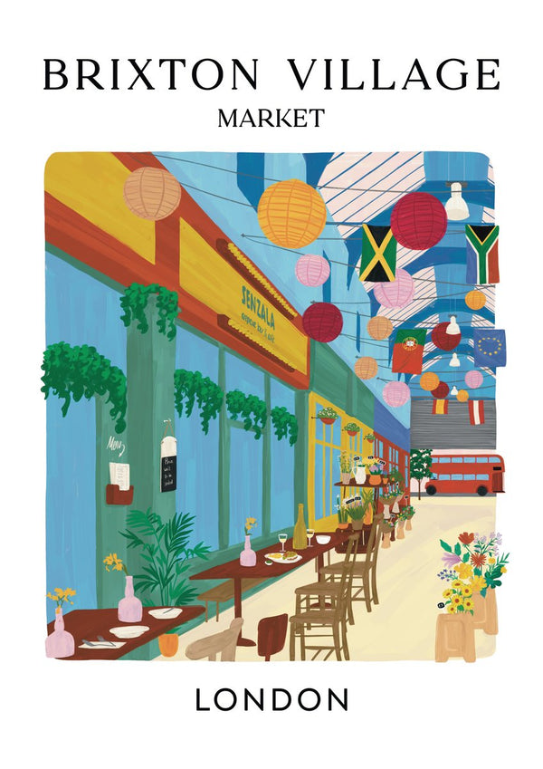 Brixton Village by Vero Illustrates