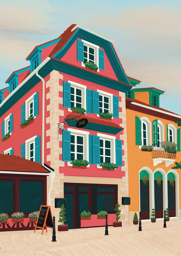 Alsace by Vero Illustrates