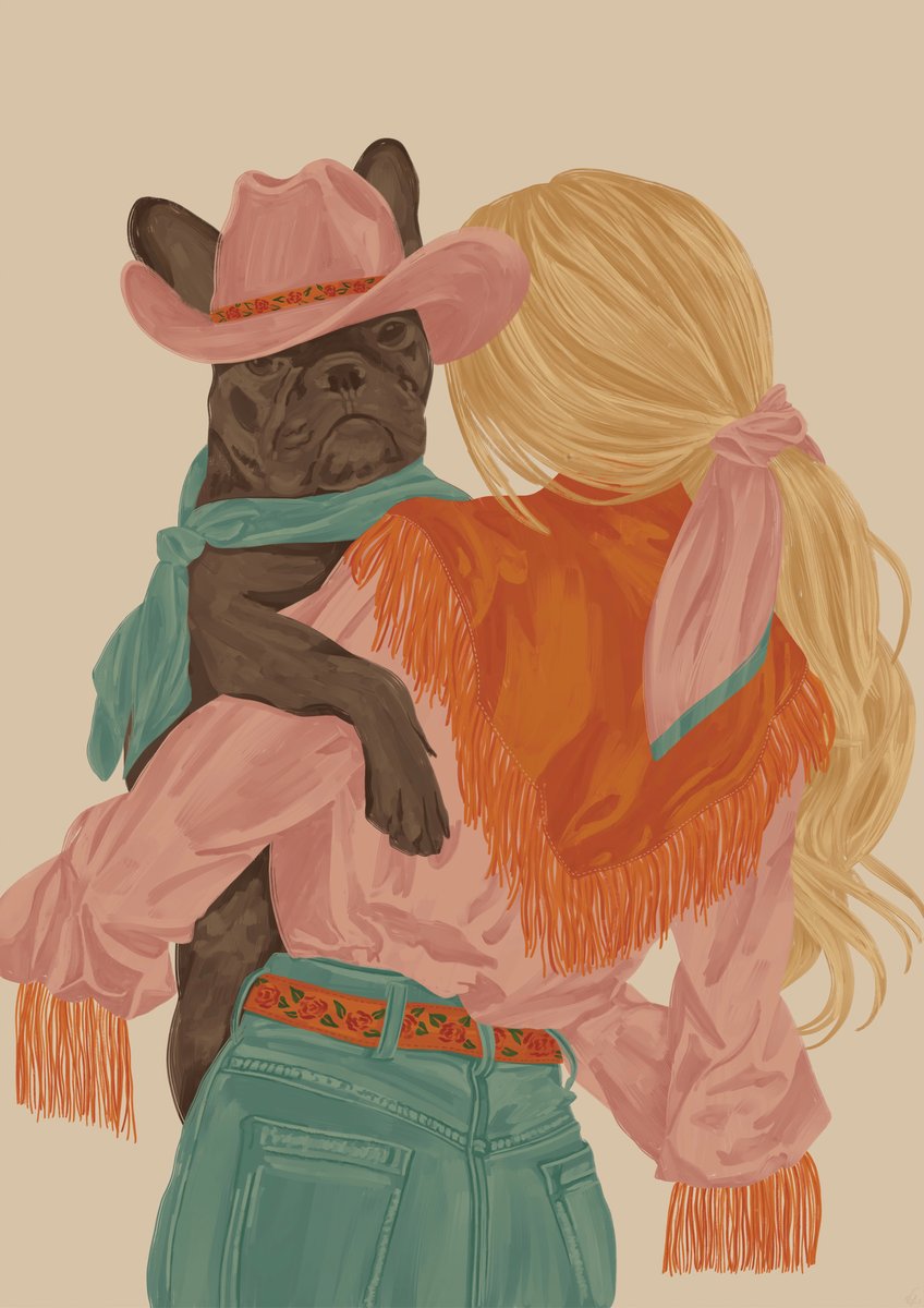 Cowgirl - Print only