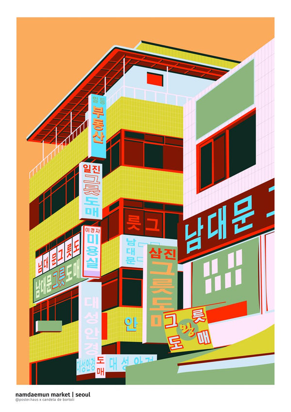 Namdaemun Market, Seoul, Afternoon by Candela De Bortoli