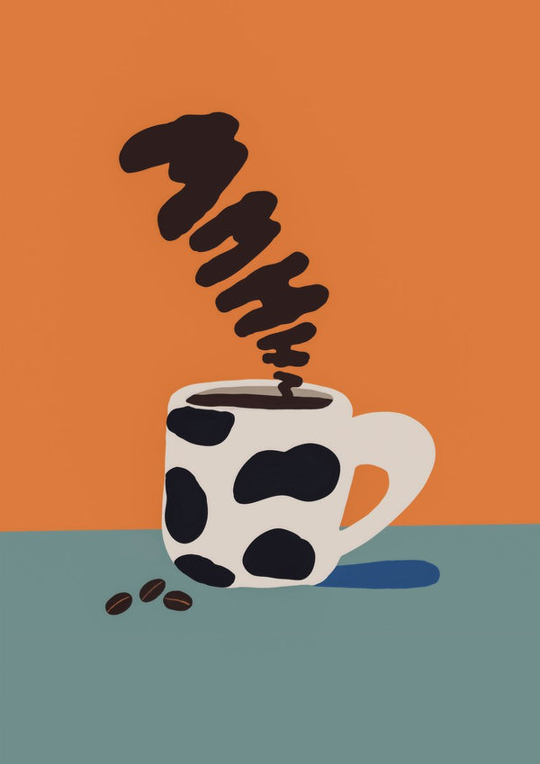 Coffee Mug Orange by Alix Campbell