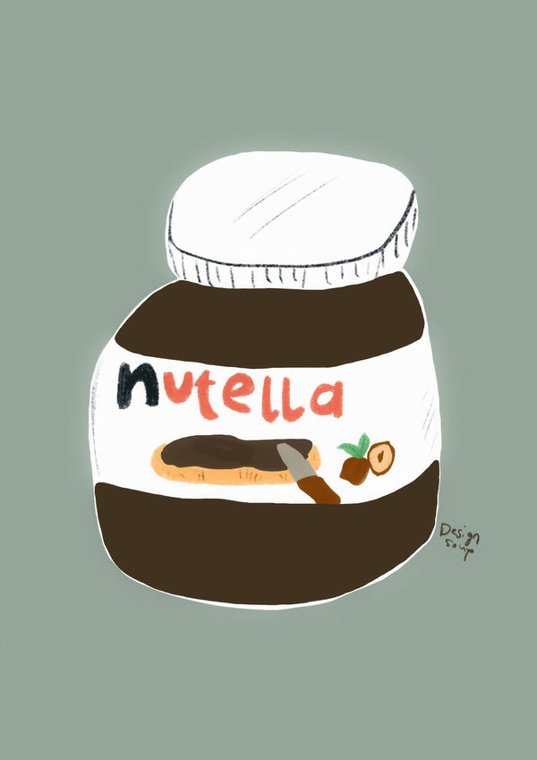 Nutella Jar by Alix Campbell