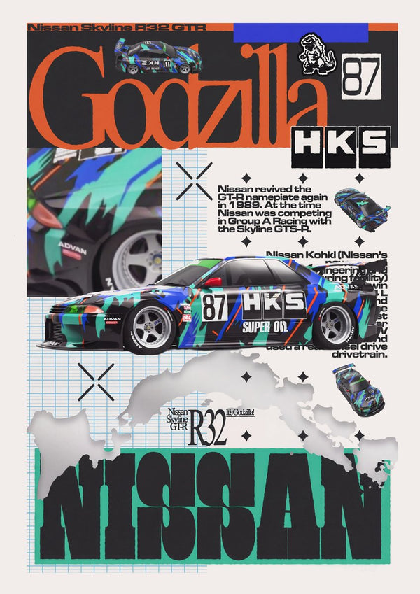 The Infamous Godzilla Car by TRIPL7