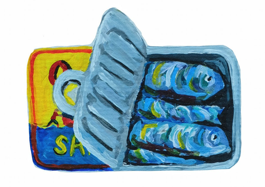 Bara sardiner - Print only