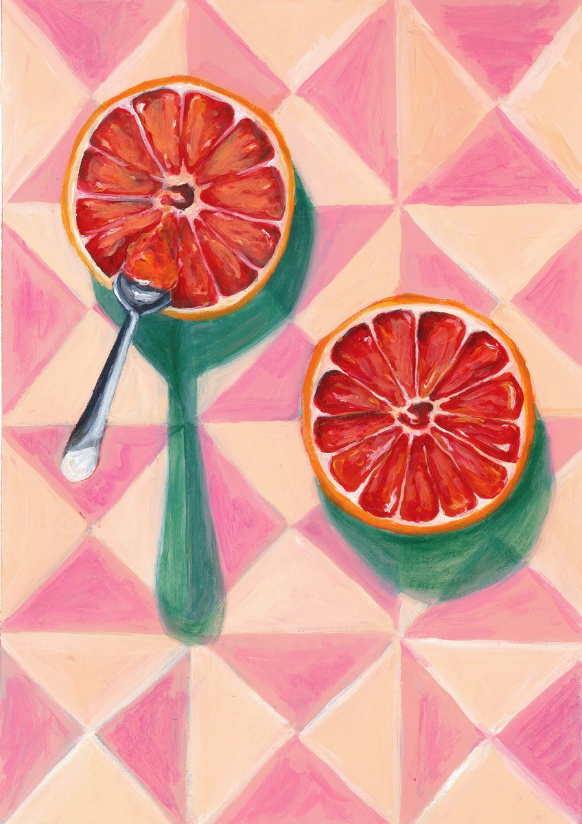 Grapefruit am Morgen - Print only