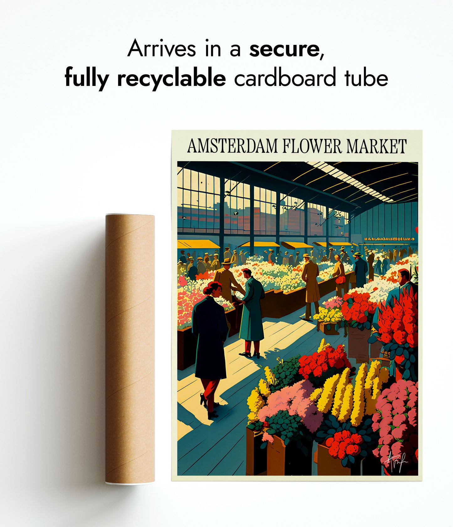 Amsterdam Blomstermarknad - Holland