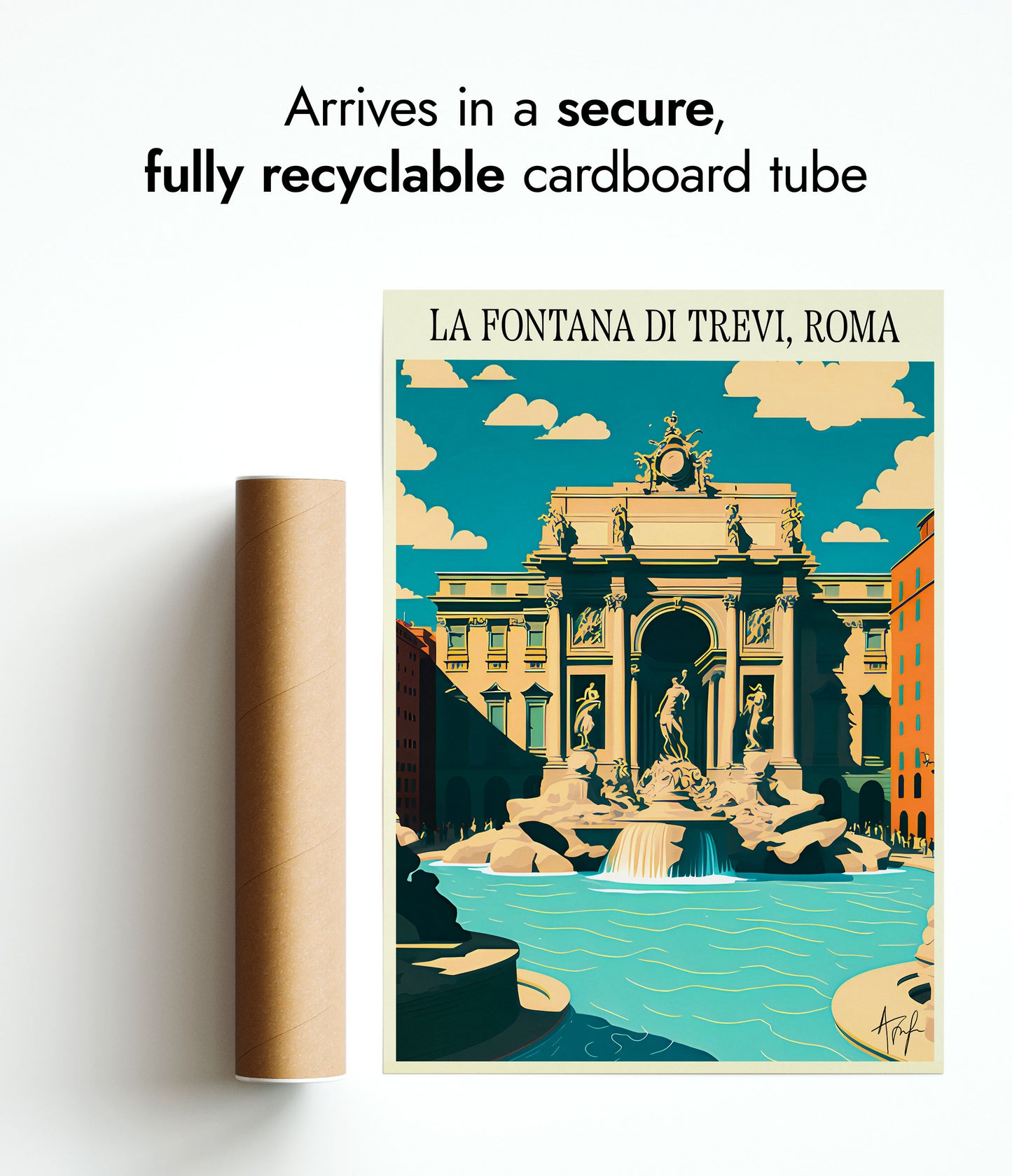 Fontana Di Trevi, Rom - Italien