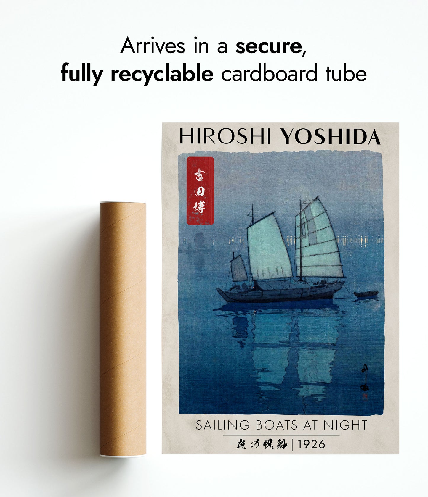 Sailing Boats at Night