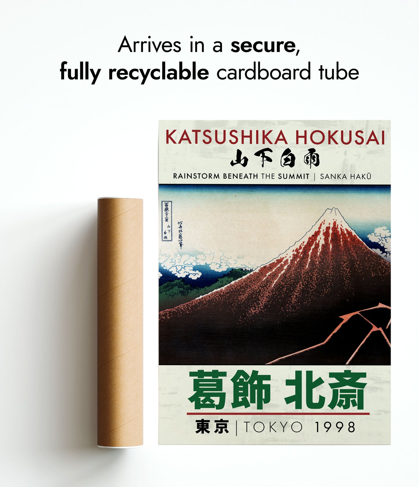 Regnstorm under toppen