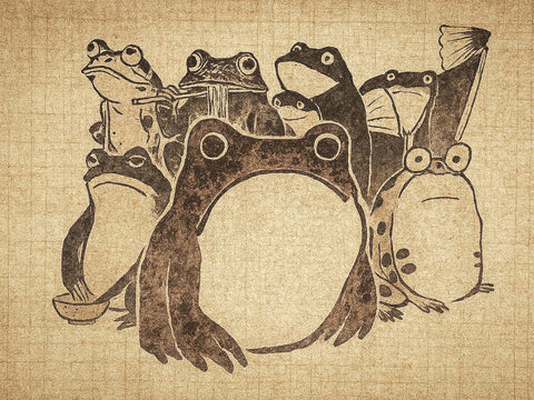 The Art of the Frog: Playfulness in Ten Prints