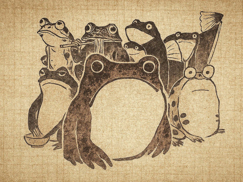 The Art of the Frog: Playfulness in Ten Prints