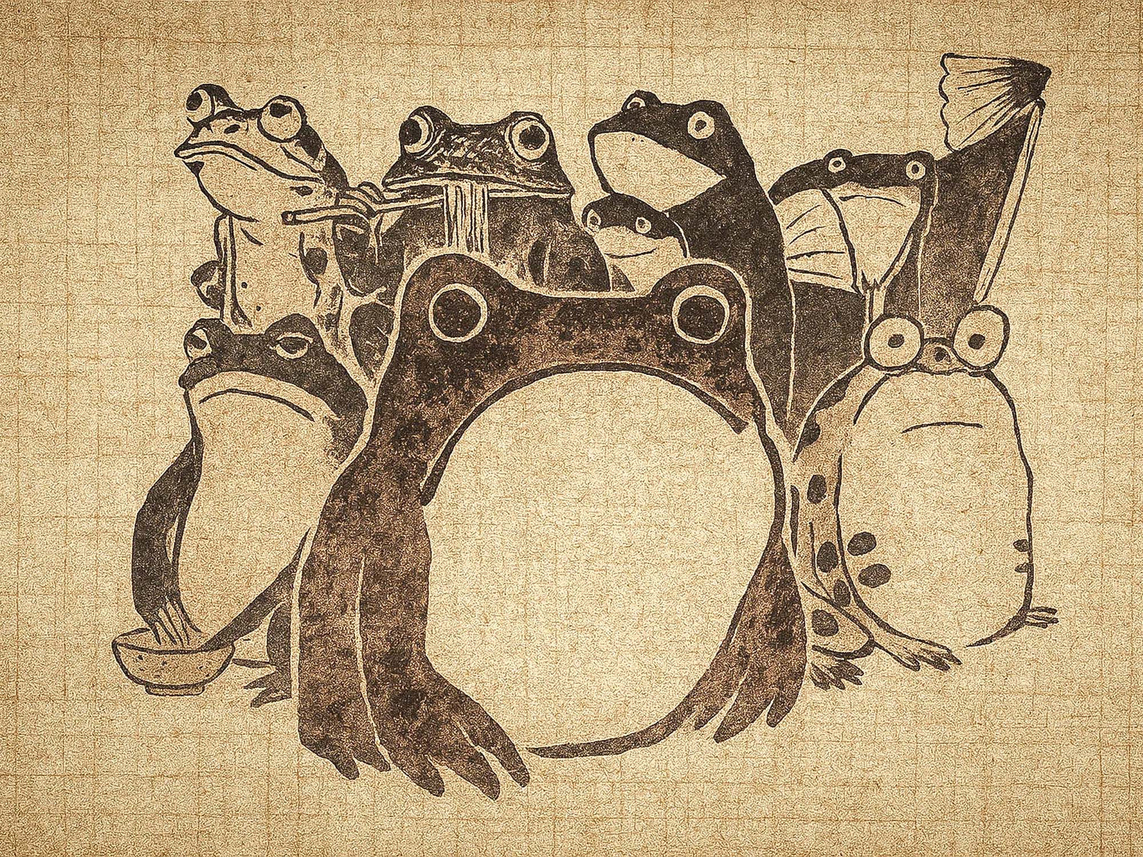Frog Primts The Art of the Frog: Playfulness in Ten Prints – Animato