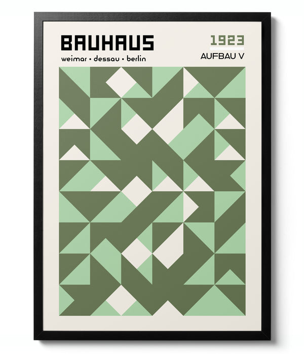 Composition V: Green - Bauhaus