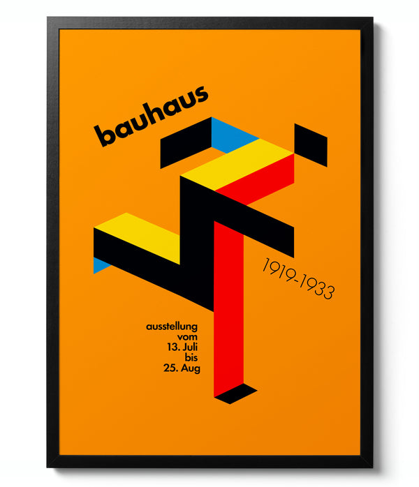 Running Man Orange - Bauhaus