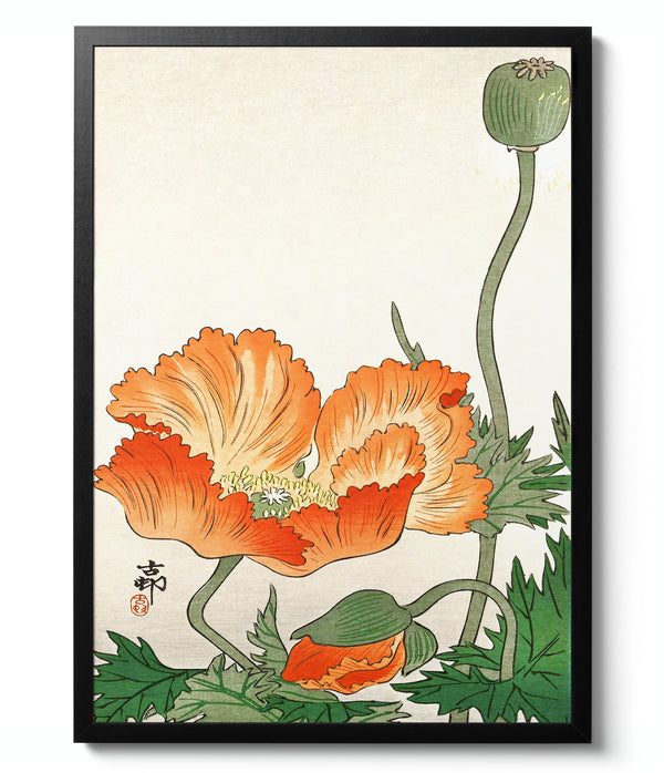Orange Flower - Ohara Koson
