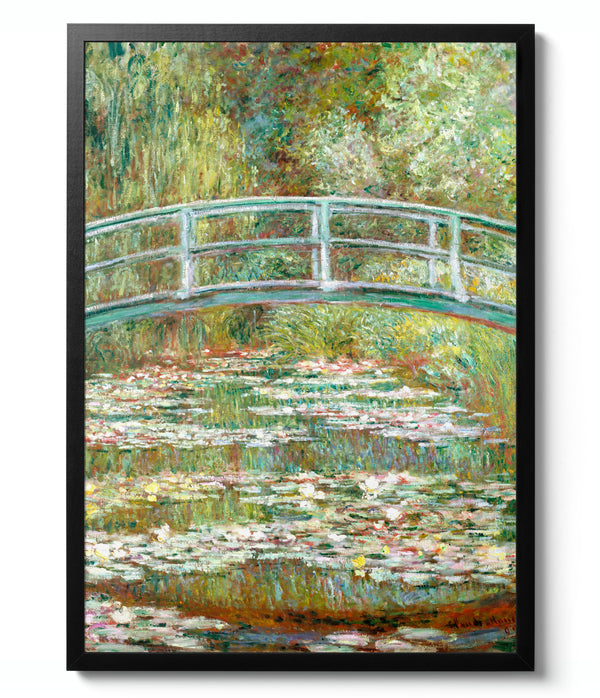 Bridge over a Pond of Water Lilies - Claude Monet