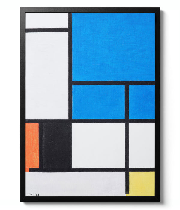 Composition with Large Blue Plane - Piet Mondrian