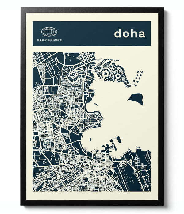 Doha - City Map