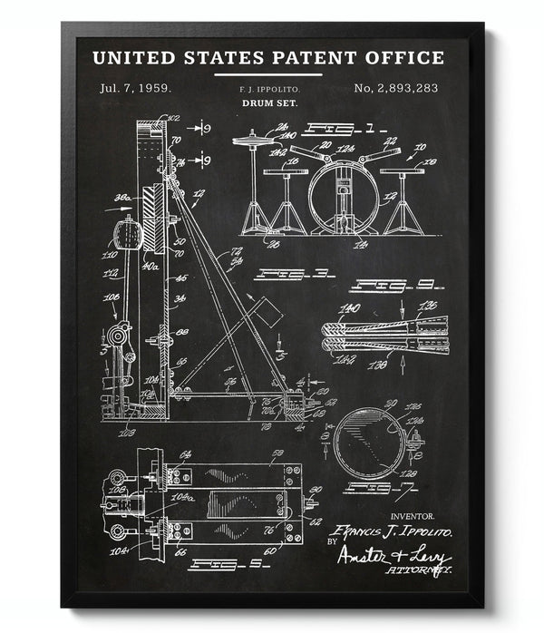 Drum Set - Patent